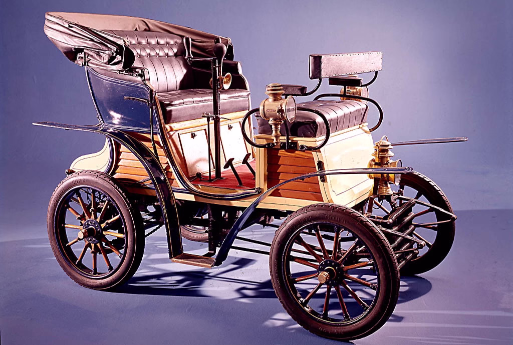 Dit is een foto van een Fiat 3 1/2 HP (1899-1900)