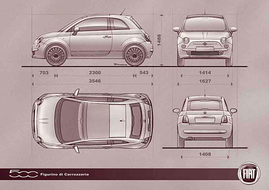 Fiat500 dimensionaldrawing2007(1)